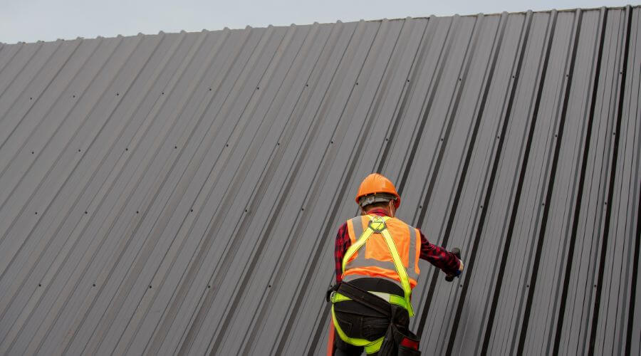 Professional metal roof installation services in Stratford, CA
